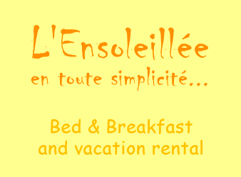 Bed and Breakfast and vacation rental in Provence - L'Ensoleillee